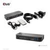 club3D KVM Switch 4K60Hz přepínač KVM HDMI dálkové ovládání 4096 x 2160 Pixel