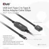club3D USB adaptér USB 3.2 Gen1 USB-C ® zástrčka, USB-A zásuvka 10.00 m černá CAC-1538