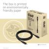 club3D Kabel USB-C USB 3.2 Gen1 USB-C ® zástrčka, USB-C ® zásuvka 1.00 m černá CAC-1531