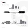 club3D USB kabel USB 3.2 Gen2 USB-C ® zástrčka, USB-B zásuvka 5.00 m černá CAC-1536