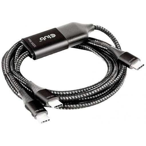 club3D Kabel USB-C USB-C ® zástrčka 1.83 m černá CAC-1527