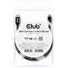 club3D USB kabel USB 3.2 Gen1 USB-C ® zástrčka, USB Micro-B zástrčka 1.00 m černá CAC-1526