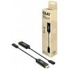 club3D HDMI / USB-C® kabel Zástrčka HDMI-A, USB-C ® zásuvka 0.22 m černá CAC-1333 HDMI kabel