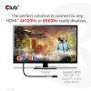 club3D Mini-DisplayPort / HDMI kabel Mini DisplayPort konektory, Zástrčka HDMI-A 1.80 m černá CAC-1187 Kabel DisplayPort