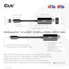 club3D Mini-DisplayPort / HDMI kabel Mini DisplayPort konektory, Zástrčka HDMI-A 1.80 m černá CAC-1187 Kabel DisplayPort