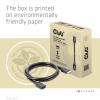 club3D HDMI kabel Zástrčka HDMI-A, Zásuvka HDMI-A 1.00 m černá CAC-1322 HDMI kabel
