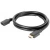 club3D HDMI kabel Zástrčka HDMI-A, Zásuvka HDMI-A 1.00 m černá CAC-1322 HDMI kabel