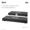 club3D HDMI Splitter 8 + 1 port HDMI rozbočovač 3840 x 2160 Pixel