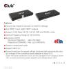 club3D HDMI Splitter 8 + 1 port HDMI rozbočovač 3840 x 2160 Pixel