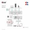 club3D HDMI Switchbox 3 porty HDMI přepínač s dálkovým ovládáním 7680 x 4320 Pixel