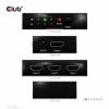 club3D HDMI Switchbox 3 porty HDMI přepínač s dálkovým ovládáním 7680 x 4320 Pixel