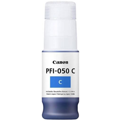 Canon 5699 C 001 PFI-050 C náhradní náplň originál Canon azurová 1 ks