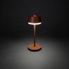 Konstsmide 7830-960 Lyon Akumulátorová stolní LED lampa 2.5 W teplá bílá, RGB terakota