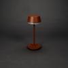 Konstsmide 7830-960 Lyon Akumulátorová stolní LED lampa 2.5 W teplá bílá, RGB terakota