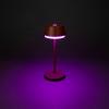 Konstsmide 7830-960 Lyon Akumulátorová stolní LED lampa 2.5 W teplá bílá, RGB terakota
