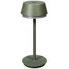 Konstsmide 7830-630 Lyon Akumulátorová stolní LED lampa 2.5 W teplá bílá, RGB zeleno-šedá