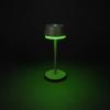 Konstsmide 7830-630 Lyon Akumulátorová stolní LED lampa 2.5 W teplá bílá, RGB zeleno-šedá