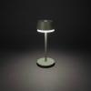 Konstsmide 7830-630 Lyon Akumulátorová stolní LED lampa 2.5 W teplá bílá, RGB zeleno-šedá