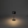Konstsmide 7835-750 Lille Akumulátorová stolní LED lampa 2.2 W teplá bílá černá