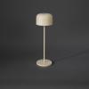 Konstsmide 7834-330 Lille Akumulátorová stolní LED lampa 3.5 W teplá bílá písková