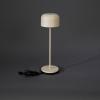 Konstsmide 7834-330 Lille Akumulátorová stolní LED lampa 3.5 W teplá bílá písková