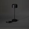 Konstsmide 7834-750 Lille Akumulátorová stolní LED lampa 3.5 W teplá bílá černá