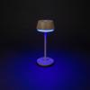 Konstsmide 7830-330 Lyon Akumulátorová stolní LED lampa 2.5 W teplá bílá, RGB písková