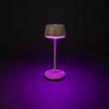 Konstsmide 7830-330 Lyon Akumulátorová stolní LED lampa 2.5 W teplá bílá, RGB písková