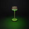 Konstsmide 7830-330 Lyon Akumulátorová stolní LED lampa 2.5 W teplá bílá, RGB písková