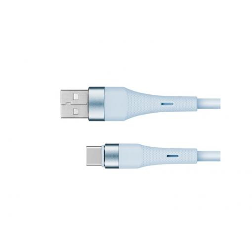 Kabel KRUGER & MATZ KM1268-1BL Basic USB/USB-C 1m Blue
