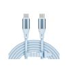 Kabel KRUGER & MATZ KM1269-1BL Basic USB-C/USB-C 1m Blue