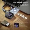 Dockcase Pocket Smart Pouzdro pro SSD M.2 USB-C™ (USB 3.2 Gen 2) 10 GBit/s M.2 PCIe NVMe 2230 DSWC1M-3G