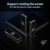 Dockcase USB-C® dokovací stanice Vhodné pro značky (dokovací stanice pro notebook): univerzální Integrovaný displej, vč. funkce nabíjení, napájení USB-C®,