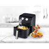GourmetMaxx 14578 horkovzdušná fritéza 4 l 1 400 W Cool touch pouzdro černá