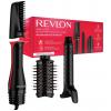 Revlon RVDR5333E horkovzdušný kartáč černá, červená s funkcí pro vytváření loken