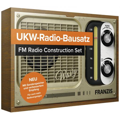 FRANZIS UKW-Radio zum Stecken retro rádio od 14 let zástrčka Package