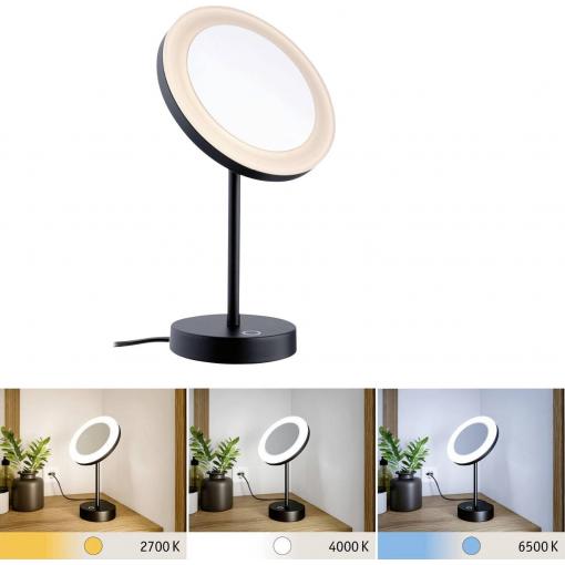 Paulmann Masua 71151 LED osvětlení zrcadla 4 W teplá bílá černá (matná)