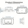 Napájecí adaptér do auta 12–24 V, USB-A QC + USB-C PD
