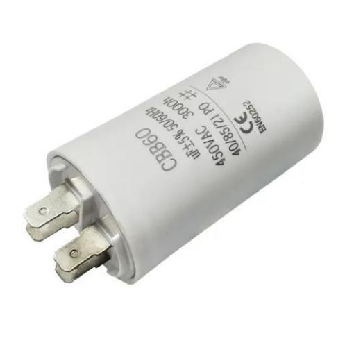 30uF/450V motorový kondenzátor CBB60 - fastony, 45x100mm