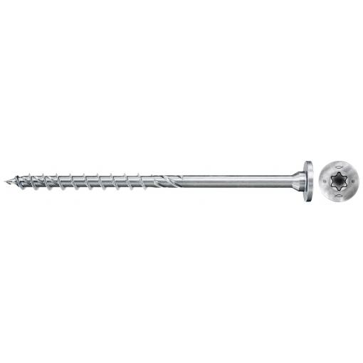 Fischer 561785 PowerFast II šroub se zápustnou hlavou 6 mm 120 mm vnitřní hvězdice ocel galvanizováno zinkem 100 ks