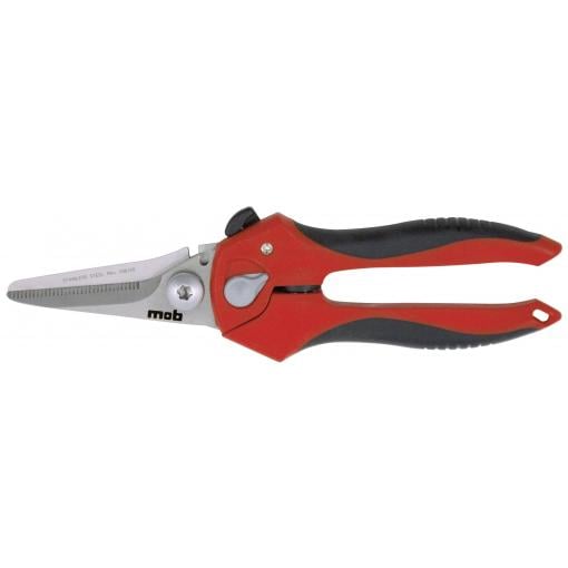 MOB 361200401 univerzální nůžky 210 mm červená/černá