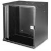 Digitus DN-49207 19 nástěnná rozváděcí skříň (š x v x h) 540 x 595 x 400 mm 12 U černá, černá (RAL 9005)