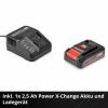 Einhell GC-CH 1855/1 Li Kit (1x2,5 Ah) Power X-Change akumulátor Aku nůžky na živý plot vč. nabíječky, + akumulátor 18 V Li-Ion 620 mm