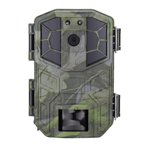 Berger & Schröter ES-DL-10W Fotopast 30 Megapixel černé LED diody, nahrávání zvuku, Wi-Fi šedozelená (matná)