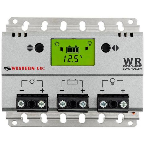 Western Co. Solar Charge Controller Western WR 30 solární regulátor nabíjení PWM 12 V, 24 V 30 A