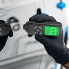 Měřič tloušťky laku HW300-PRO, 0–2000 µm, LCD displej