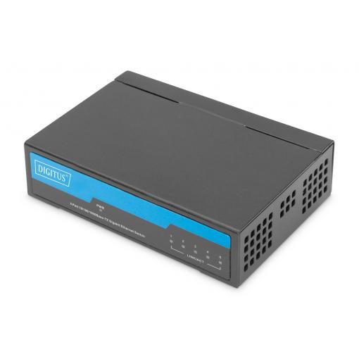 Digitus DN-80202-1 DN-80202-1 síťový switch RJ45 1 + 4 porty 10 / 100 / 1000 MBit/s