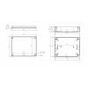 TRU COMPONENTS TC-RA 255x200x80 TC-10239064 instalační rozvodnice plast ABS bílá 1 ks
