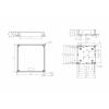 TRU COMPONENTS TC-RA 150x150x70 TC-10239048 instalační rozvodnice plast ABS bílá 1 ks
