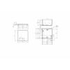 TRU COMPONENTS TC-RA 85x85x50 TC-10239036 instalační rozvodnice plast ABS bílá 1 ks